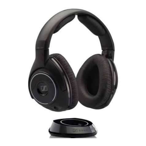 Sennheiser RS 160 - 08-09 instruction manual