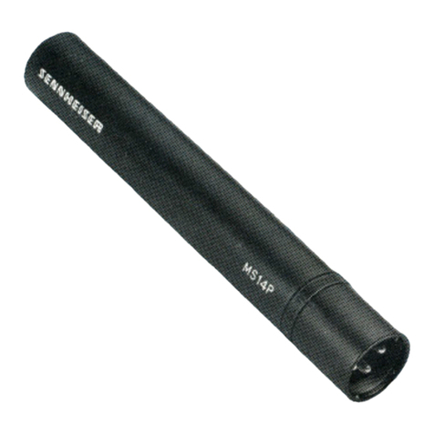 Sennheiser MS 14 P User manual
