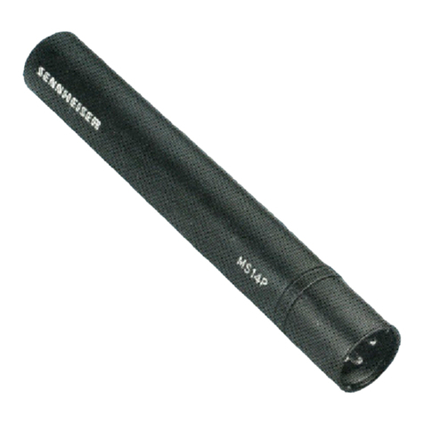 Sennheiser MS 14 PU user guide