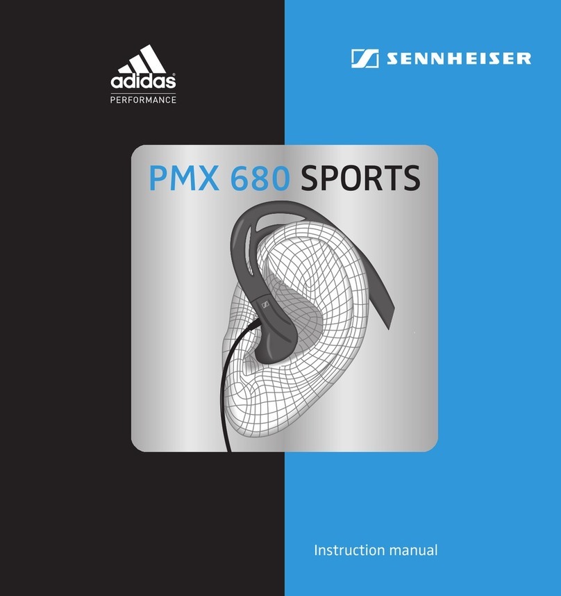 Sennheiser PMX 680 SPORTS User manual