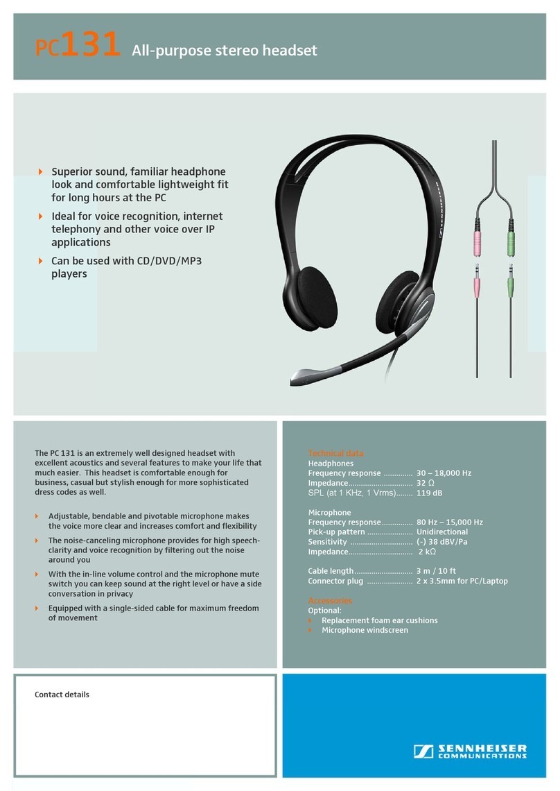 Sennheiser PC 131 brochure