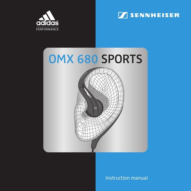 Sennheiser OMX 680 SPORTS instruction manual