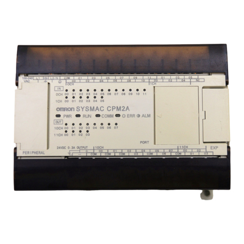 Omron CPM2A - 11-2005 User manual