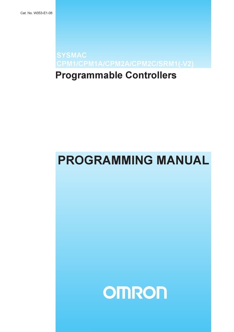 Omron CPM1 - PROGRAMING 02-2001 Programming manual Omron CPM1 - PROGRAMING 02-2001 Programming manual