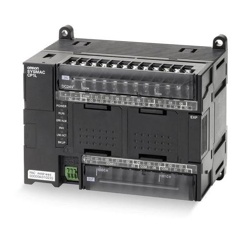 Omron CP1L CPU UNITS - PROGRAMMING  05-2007 Getting started guide