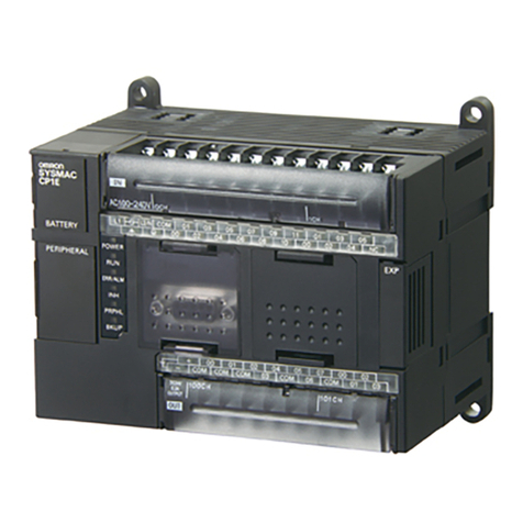Omron CP1E INTRODUCTION User manual