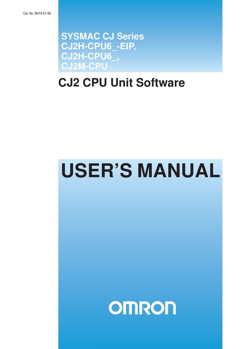 Omron CJ2 CPU - REV 10-2010 user manual