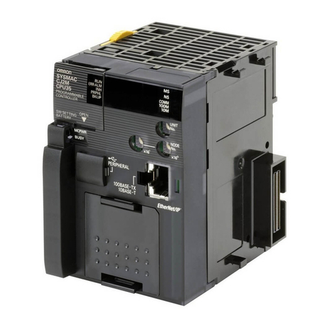 Omron CJ2*-CPU Series User manual
