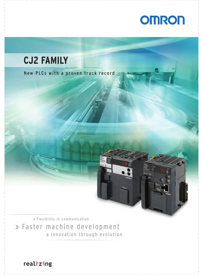 Omron CJ2*-CPU Series datasheet