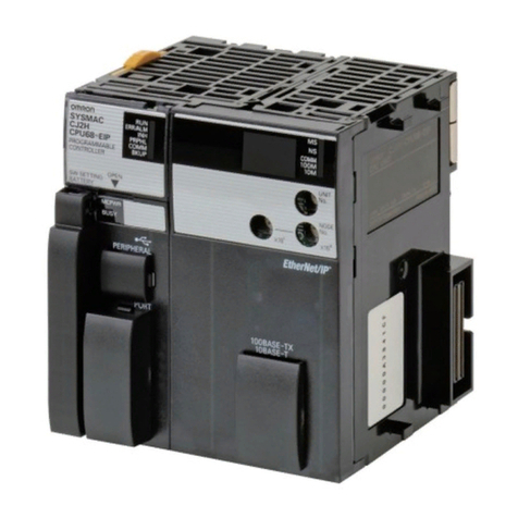 Omron CJ2 - 02-2010 User manual