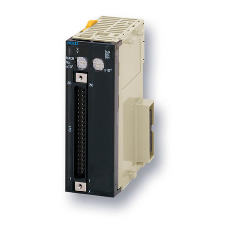 Omron CS1W-213 - REV 02-2008 Operation manual Omron CS1W-213 - REV 02-2008 Operation manual