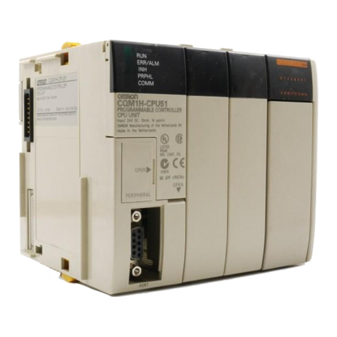 Omron CQM1H - 08-2005 User manual
