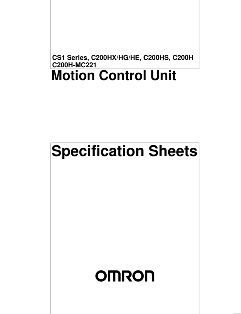 Omron C200H-MC221 - User manual