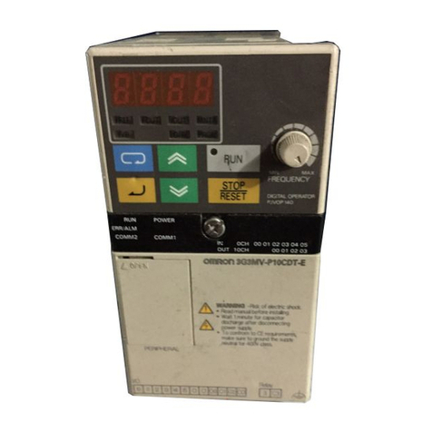 Omron 3G3MV-P10CDT-E user manual