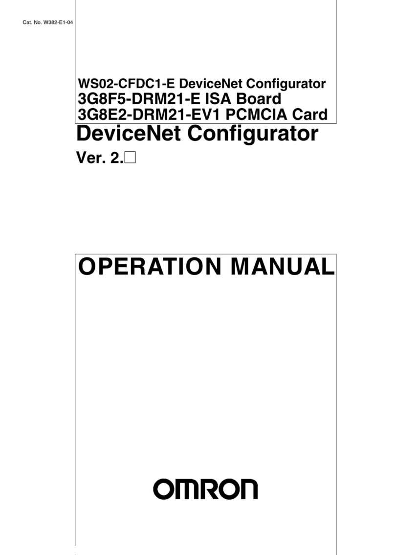 Omron 3G8F5-DRM21-E - V2 User manual