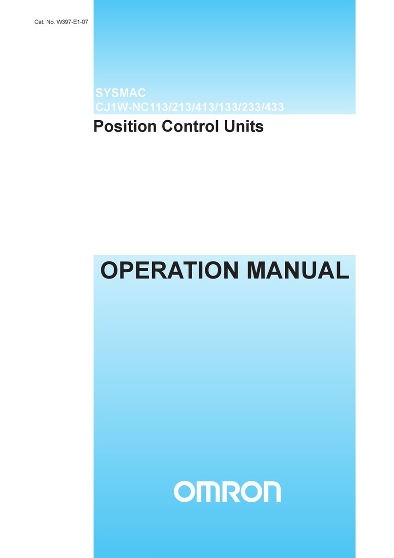 Omron CJ1W-C113 - REV 02-2008 User manual