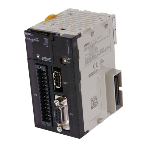 Omron trajexia CJ1W-MCH72 System configuration