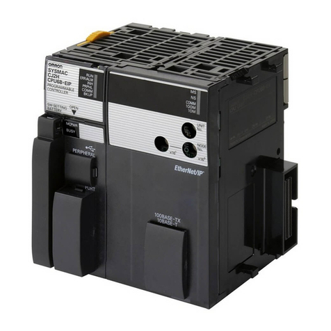Omron CJ - INSTRUCTIONS User manual