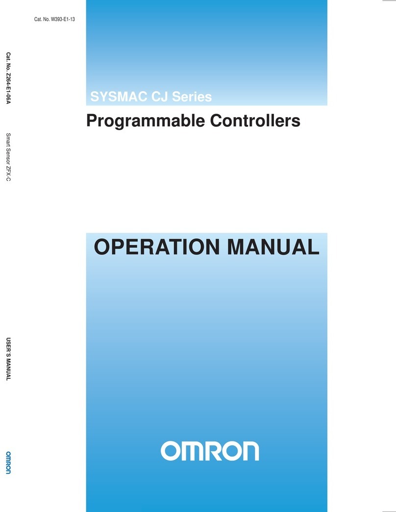 Omron CJ - 08-2008 Operation manual