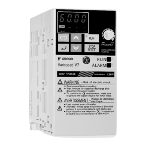 Omron CIMR-V7AZ - User manual