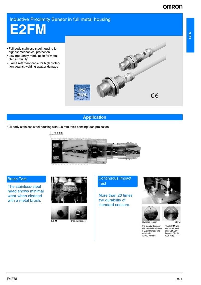 Omron E2FM - User manual