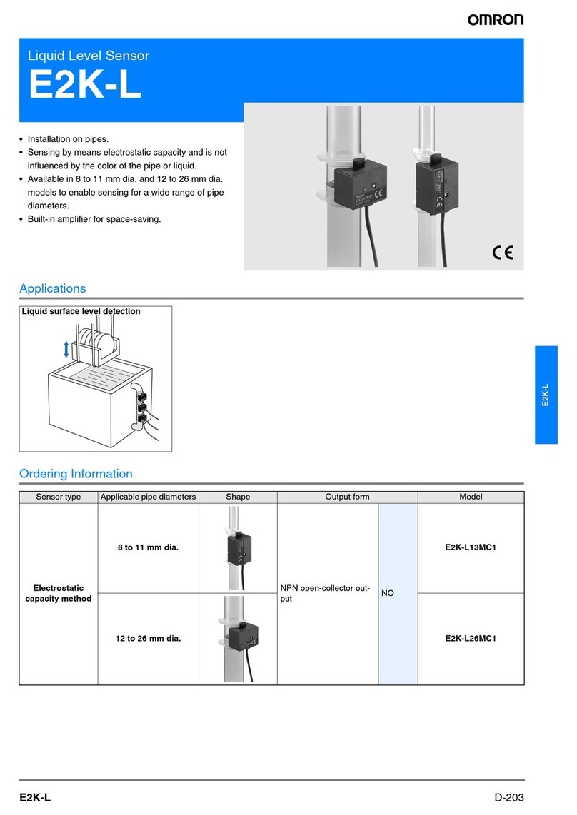 Omron E2K-L User guide