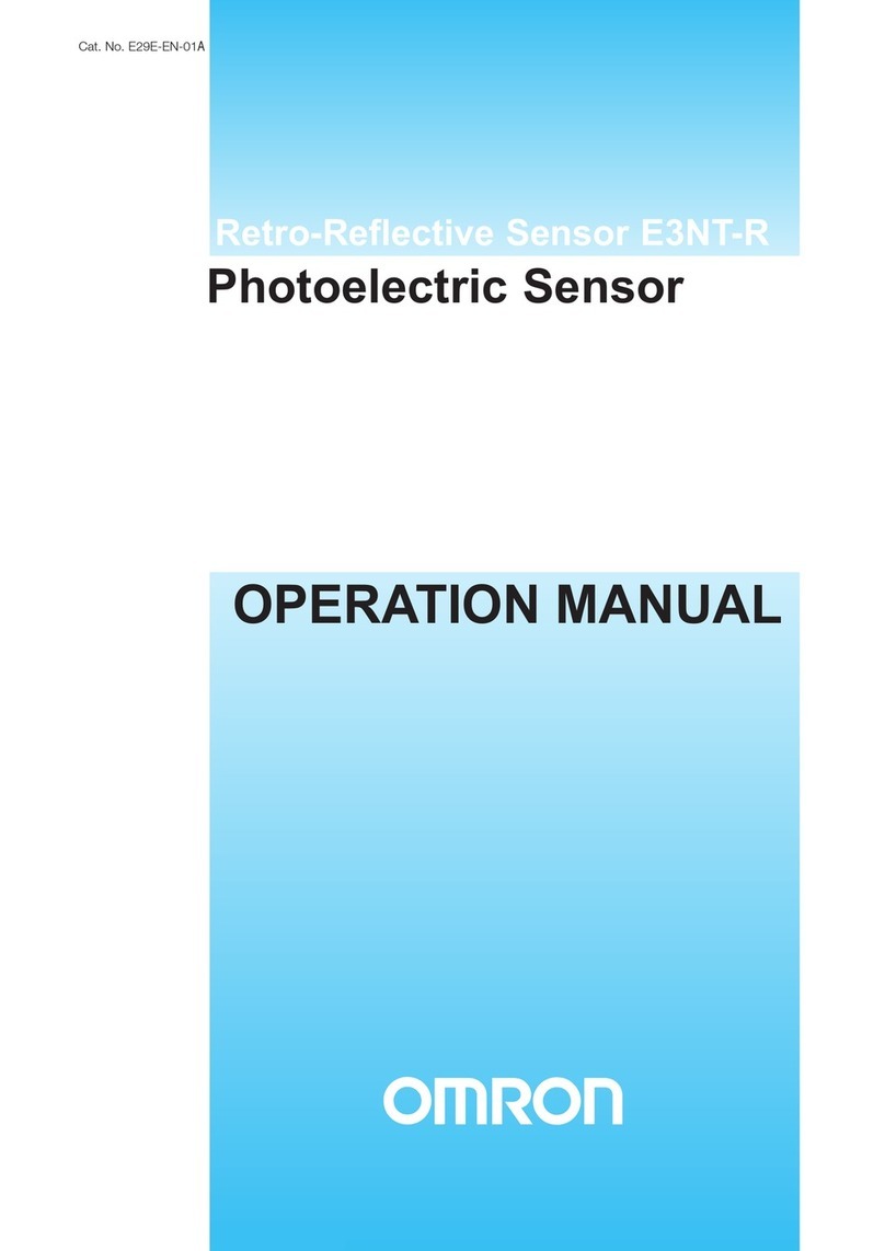 Omron E3NT-R User manual Omron E3NT-R User manual