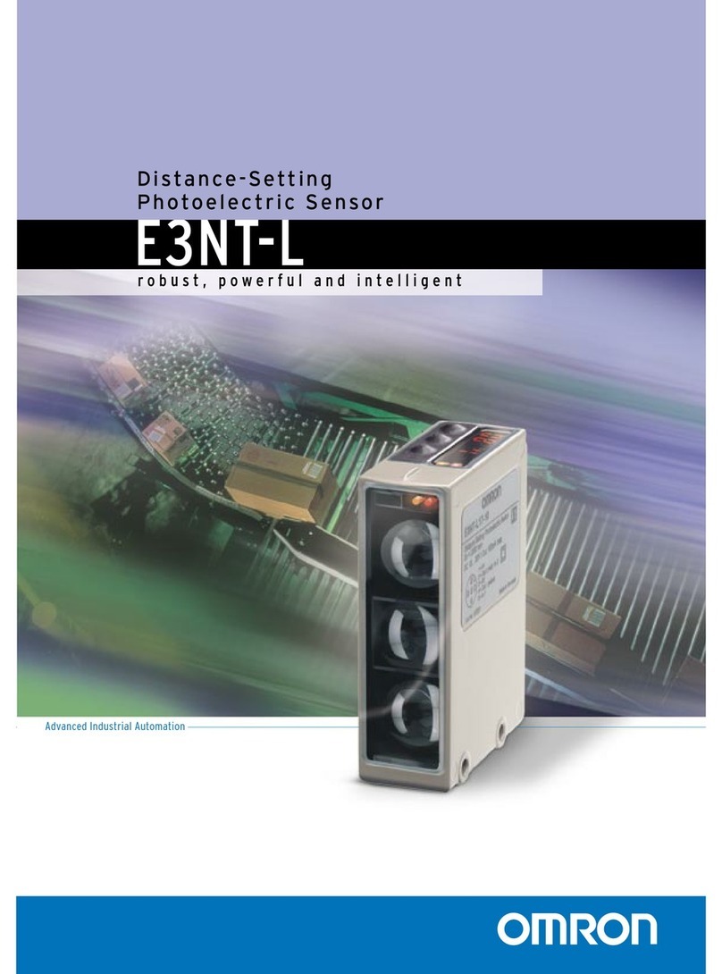 Omron E3NT-L User manual Omron E3NT-L User manual