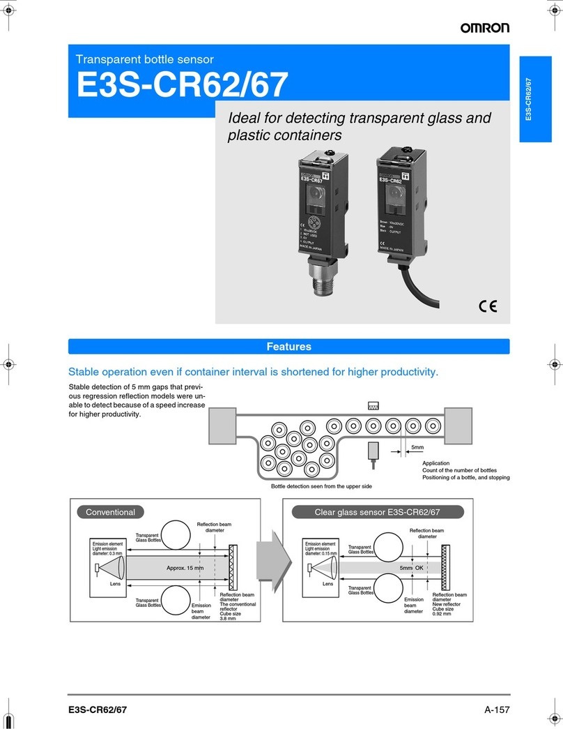 Omron E3S-CR62 - User manual