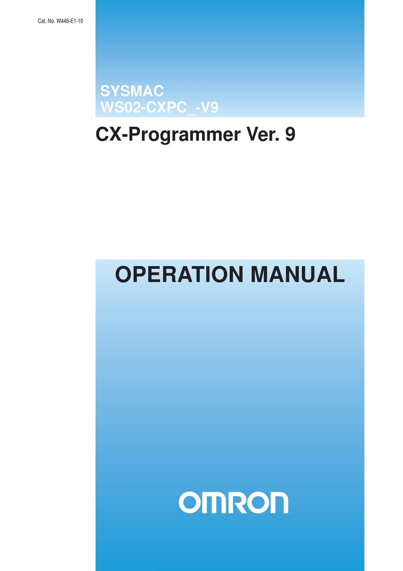 Omron CX-PROGRAMMER V9 - REV 12-2009 User manual