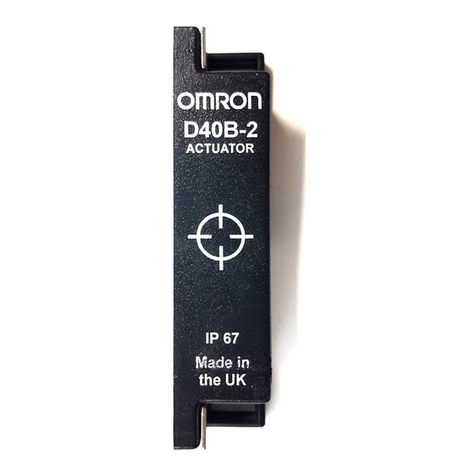 Omron D40B - User manual