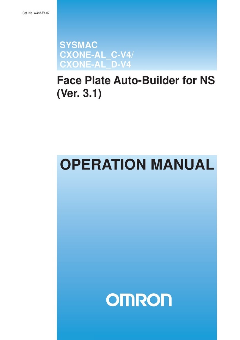 Omron CXONE-ALC-V4 - 10-2010 Operation manual