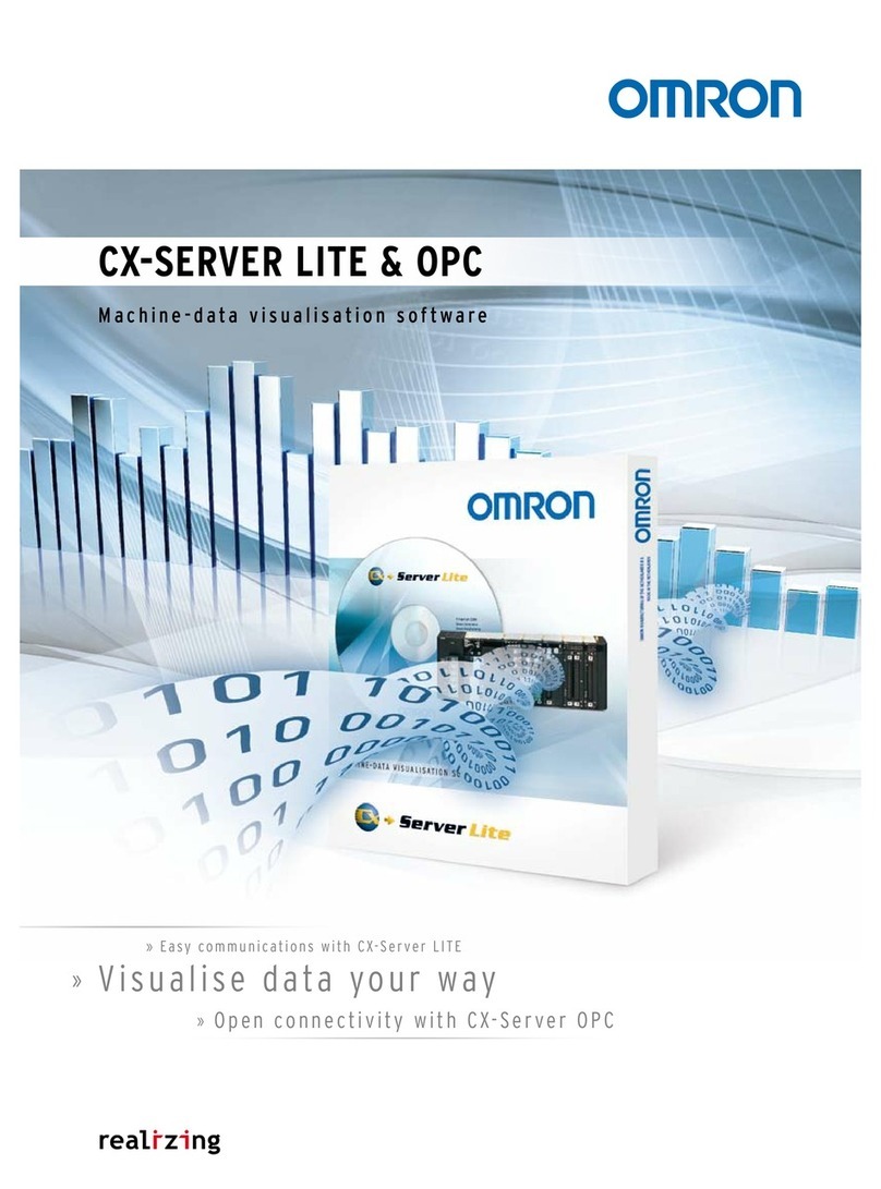 Omron CX-SERVER LITE brochure