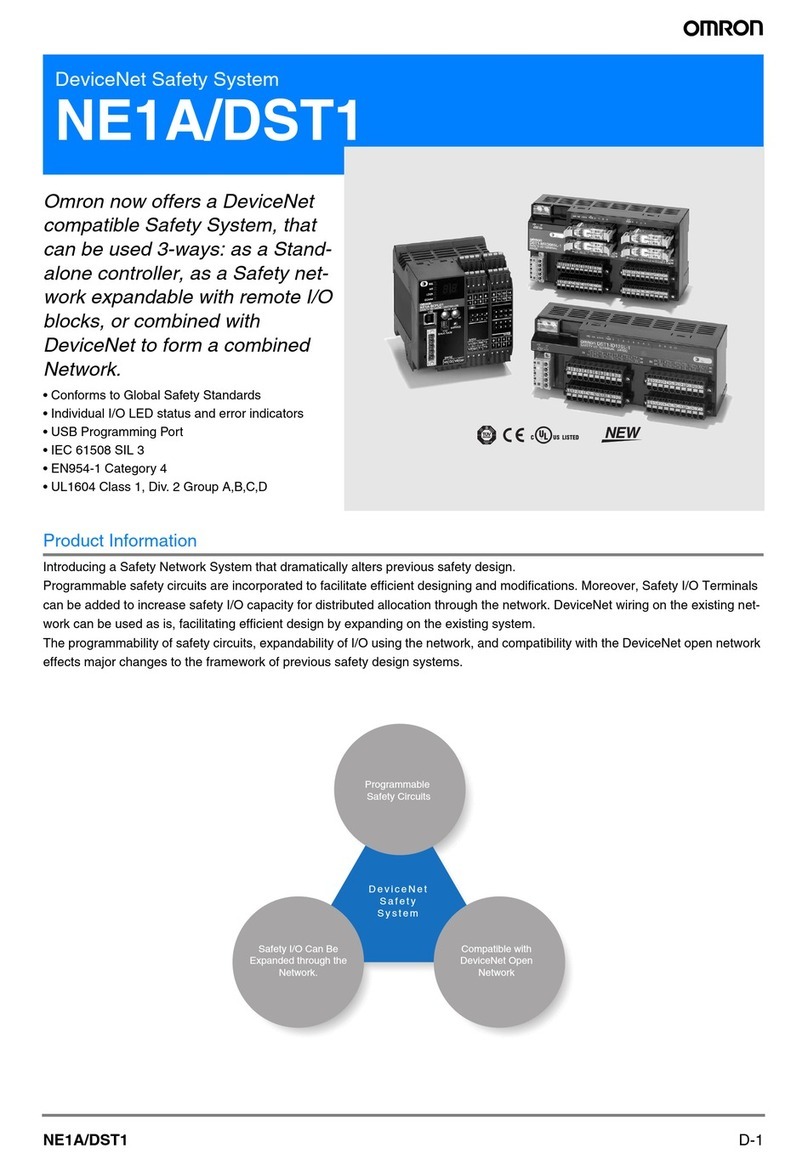 Omron DST1 Series User manual