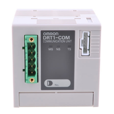 Omron DEVICENET#05-2003 Operation manual
