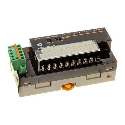 Omron DeviceNet DRT2-ID16 User manual