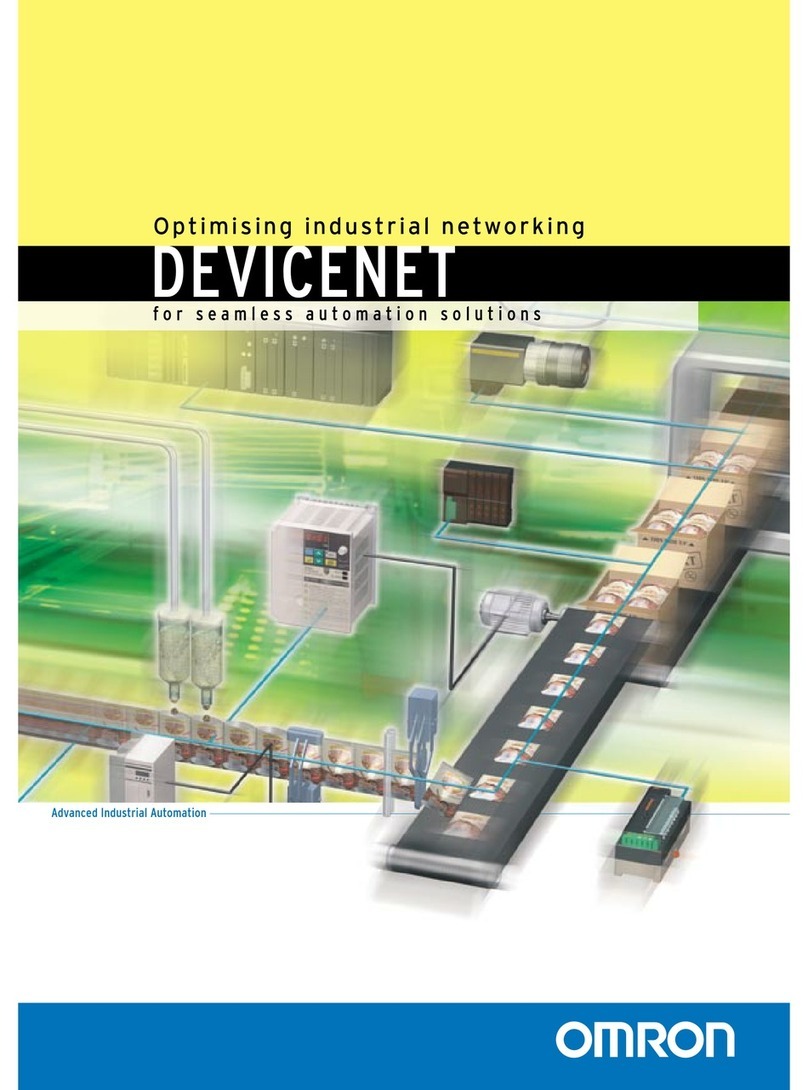 Omron DEVICENET - brochure Omron DEVICENET - brochure