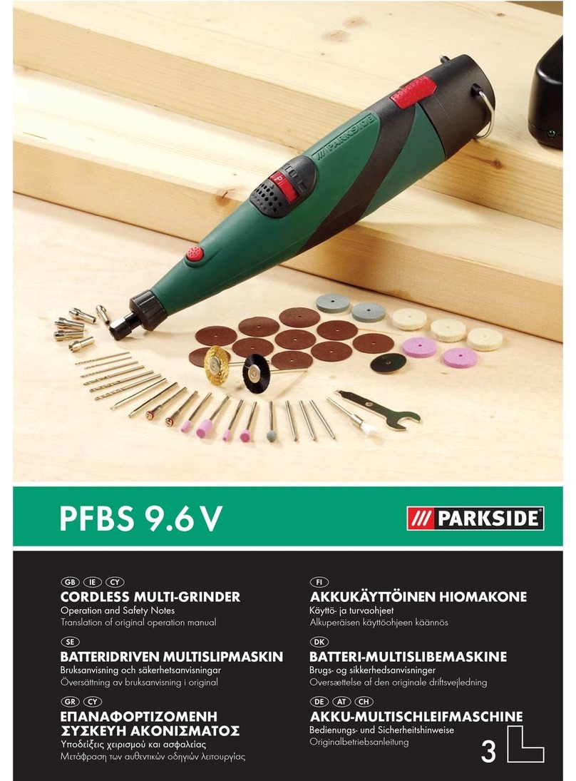 Parkside PFBS 9.6 V -  6 User manual