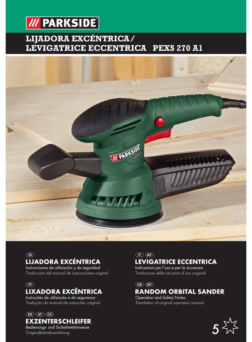 Parkside PEXS 270 A1 -  5 User manual