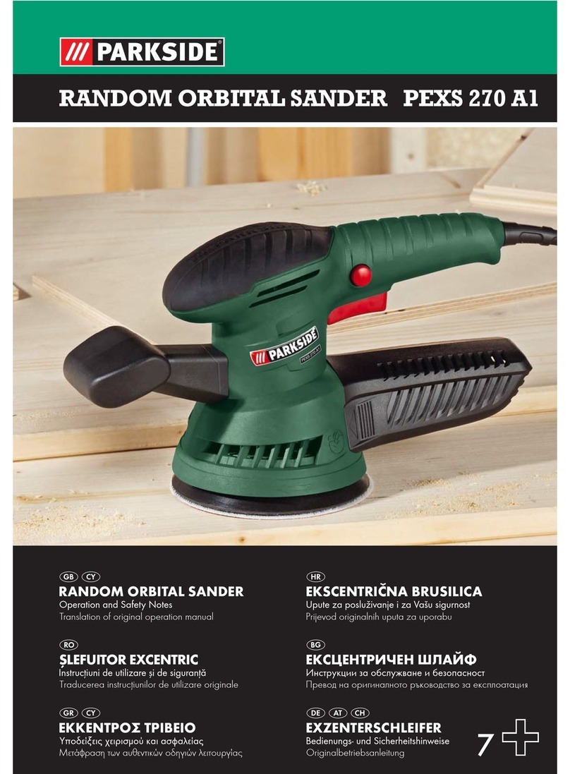 Parkside PEXS 270 A1 -  7 User manual