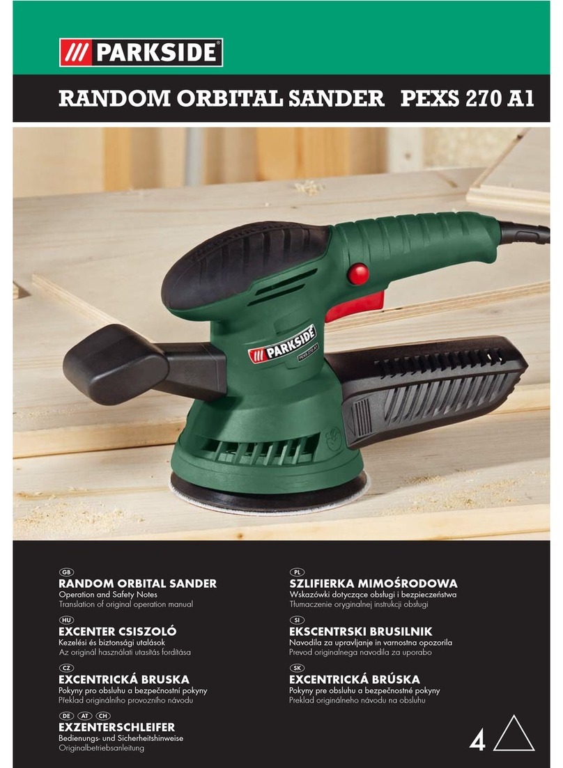 Parkside PEXS 270 A1 -  4 User manual