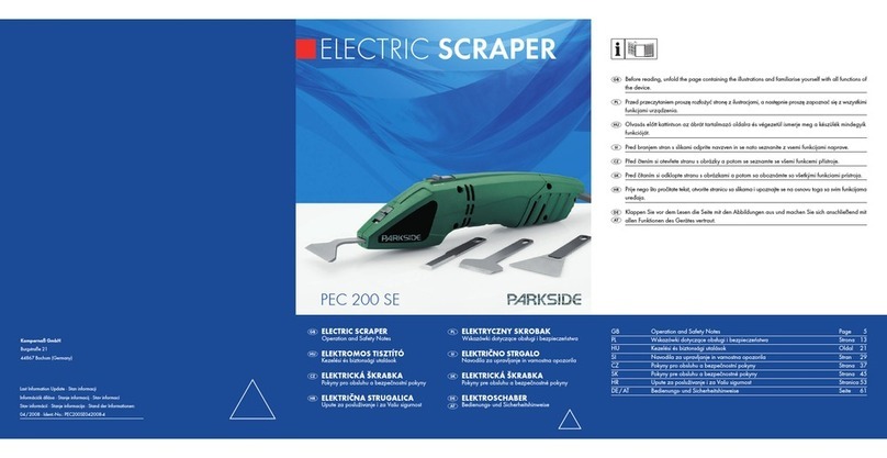 Parkside PEC 200 SE -  6 User manual