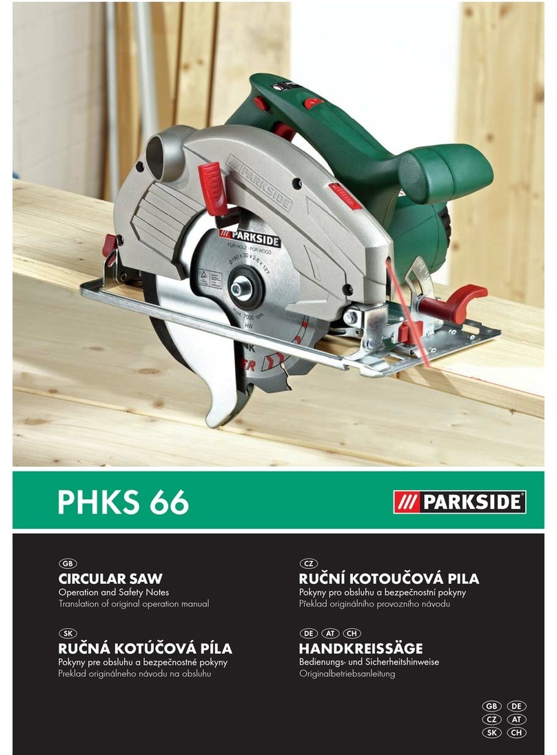 Parkside PHKS 66 User manual