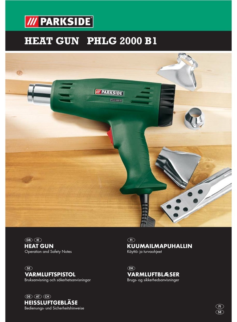 Parkside PHLG 2000 B1 User manual