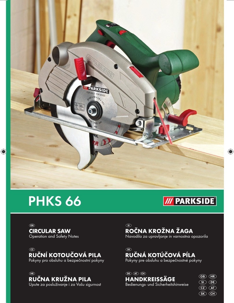 Parkside PHKS 66 User manual