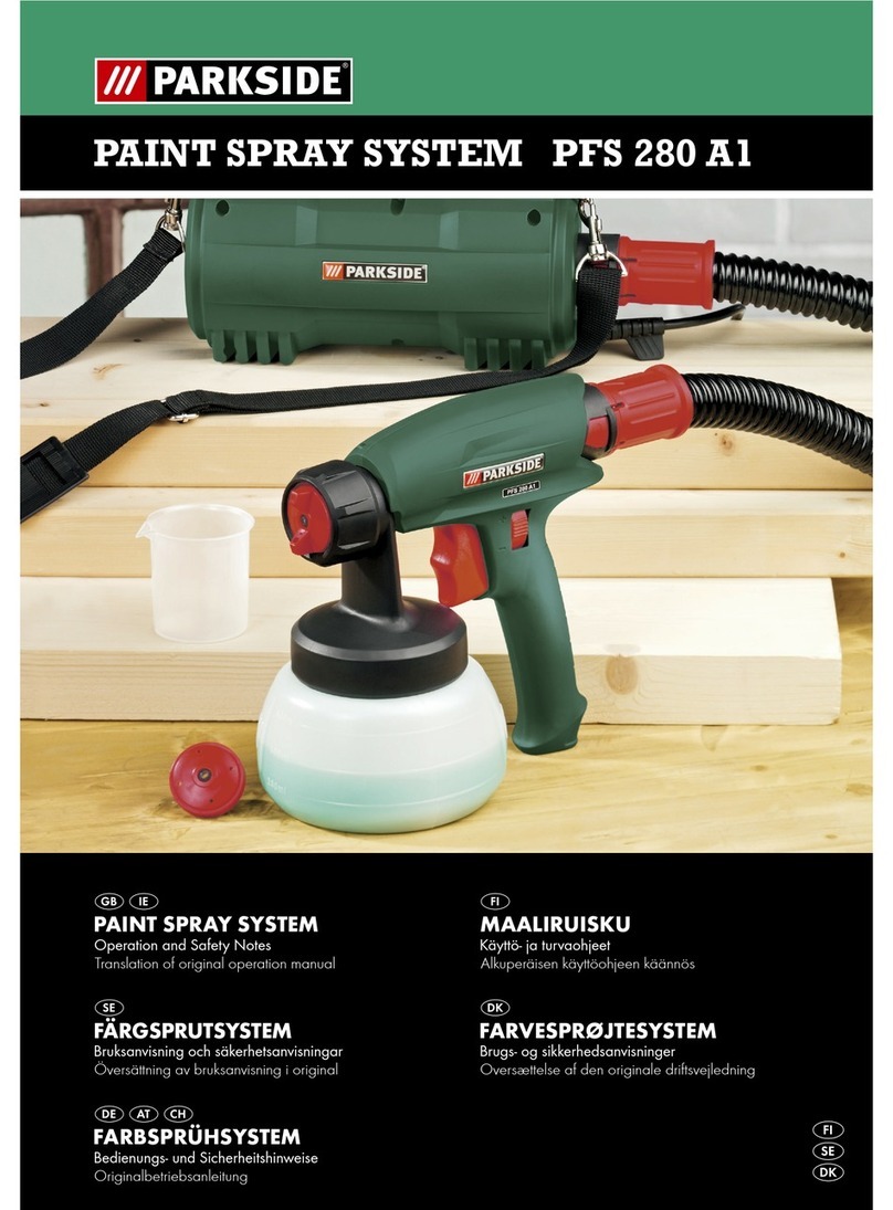 Parkside PFS 280 A1 Operation and safety notes