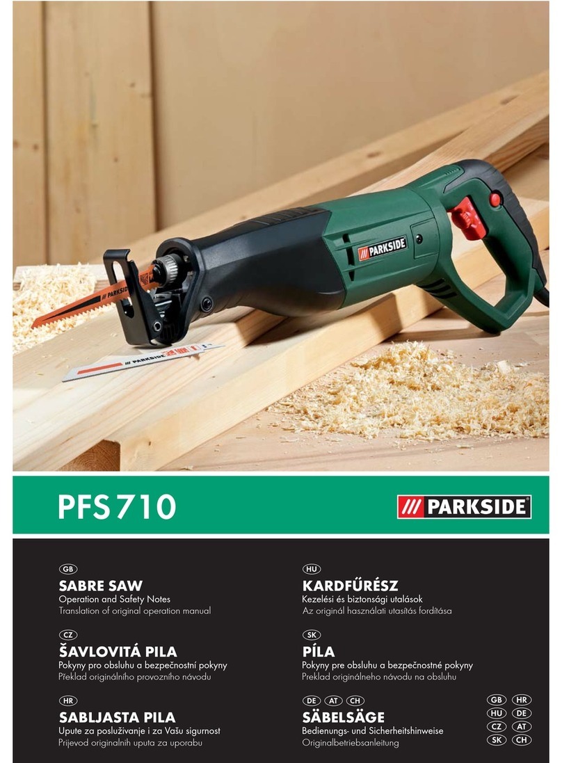 Parkside PFS 710 - MANUEL 5 User manual