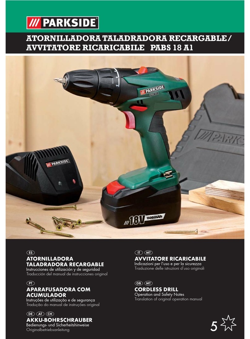 Parkside PABS 18 A1 Instrucciones de utilización y de seguridad