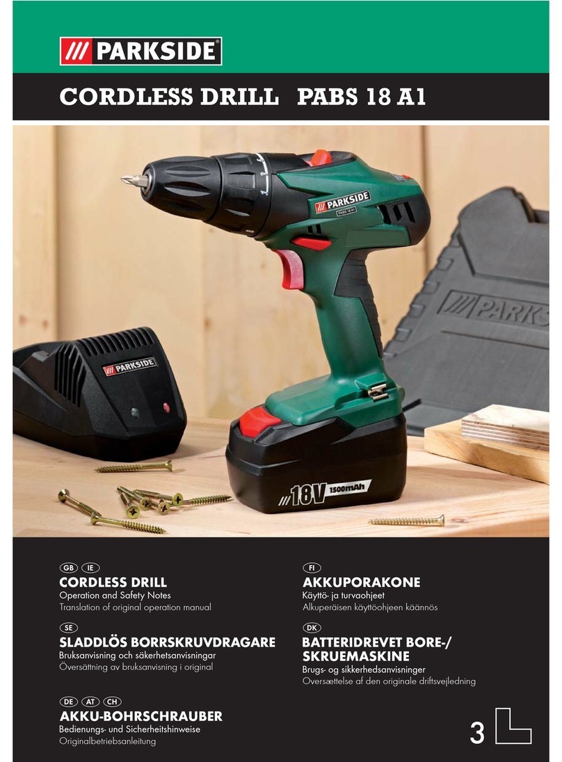 Parkside PABS 18 A1 User manual