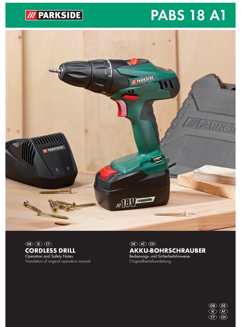 Parkside PABS 18 A1 User manual